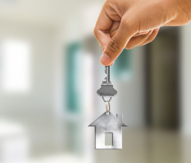 Immobilienmakler Immobilie Schlüssel Übergabe