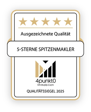 Immobilienmakler 4punkt0 Siegel Qualität Immobilien