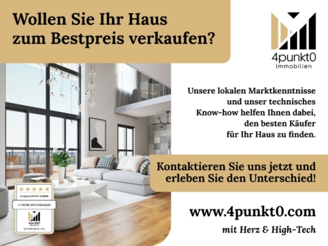 Zum Bestpreis schnell verkaufen – 4punkt0 Immobilien, 86720 Nördlingen, Einfamilienhaus