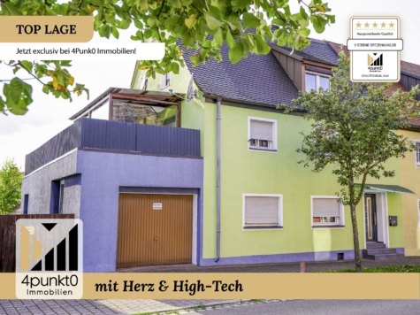 2FH mit großzügiger Dachterrasse und Potenzial, 91626 Schopfloch, Zweifamilienhaus