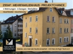 Ist-Zustand - Projektchance: MFH mit 4 Wohnungen, 295 m², Innenhof und 4 Garagen