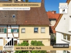 Titelbild - DHH mit Balkon, kleinem Hof, Charme & Potenzial – bezahlbares Eigenheim