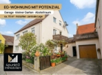 EG Wohnung - EG-Wohnung mit Potenzial – Garage, kleiner Garten & Abstellraum