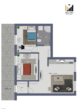 Haupthaus ELW - Helle 3-Zimmer-Wohnung mit offener Wohnküche