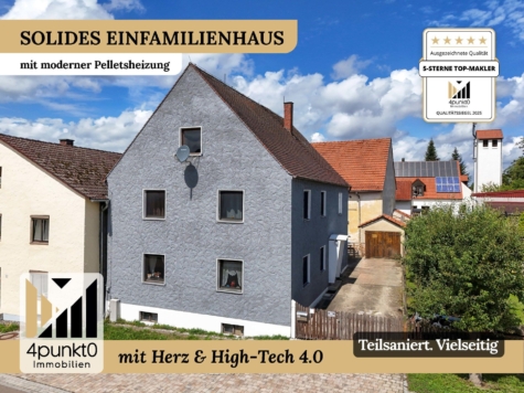 Platzwunder für Familie oder Monteure – teilsaniert, 7 Schlafzimmer, 86703 Rögling, Einfamilienhaus