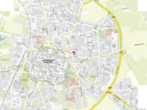 Karte - Innenstadtnahes Einfamilienhaus, 6 Zimmer, 2 Bäder, Kamin, Vorgarten.