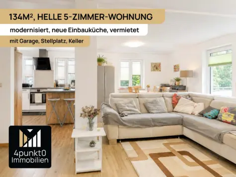 Zwei Eigentumseinheiten – heute eine Wohnung mit 134 m² in Monheim Schwaben, 86653 Monheim, Etagenwohnung